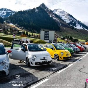 Rassemblement Abarth dans le Val d’Aoste